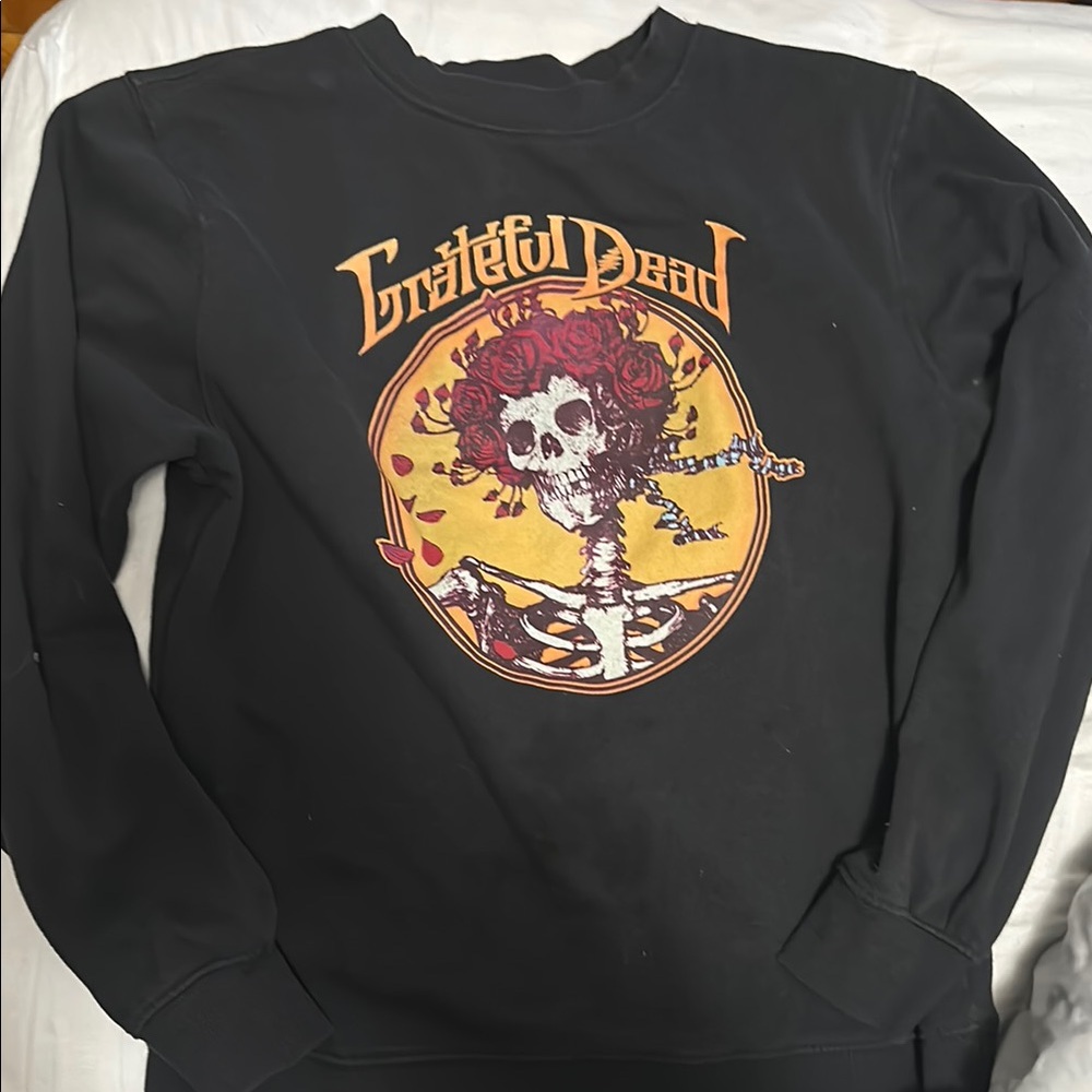 Grateful Dead Black Sweater